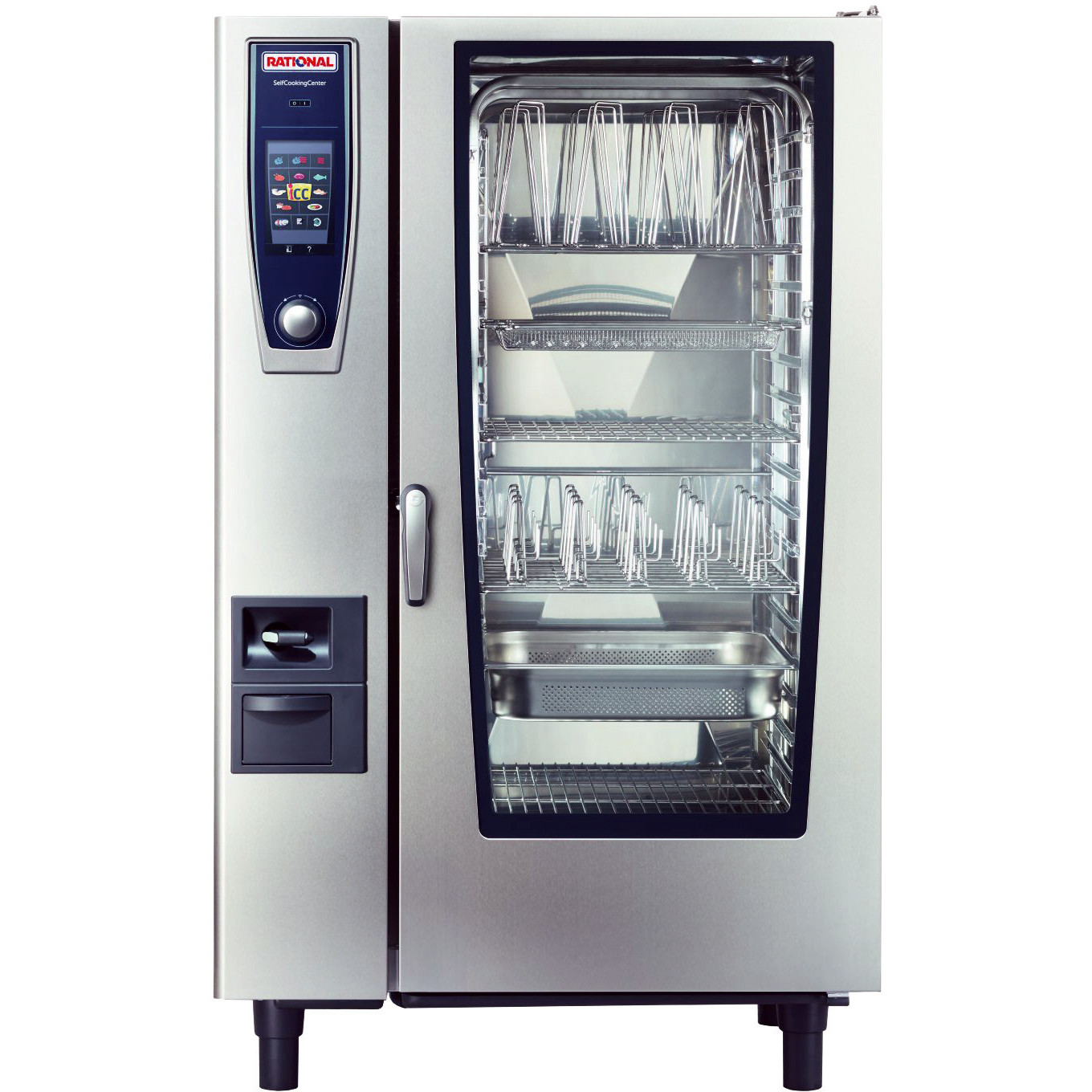 Elektro-Kombidämpfer SCC202, 20 Einschübe, 2/1 GN